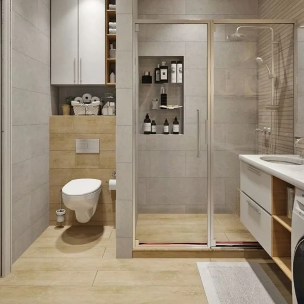 فوق العاده ترین مدل‌های طراحی داخلی حمام و دستشویی
