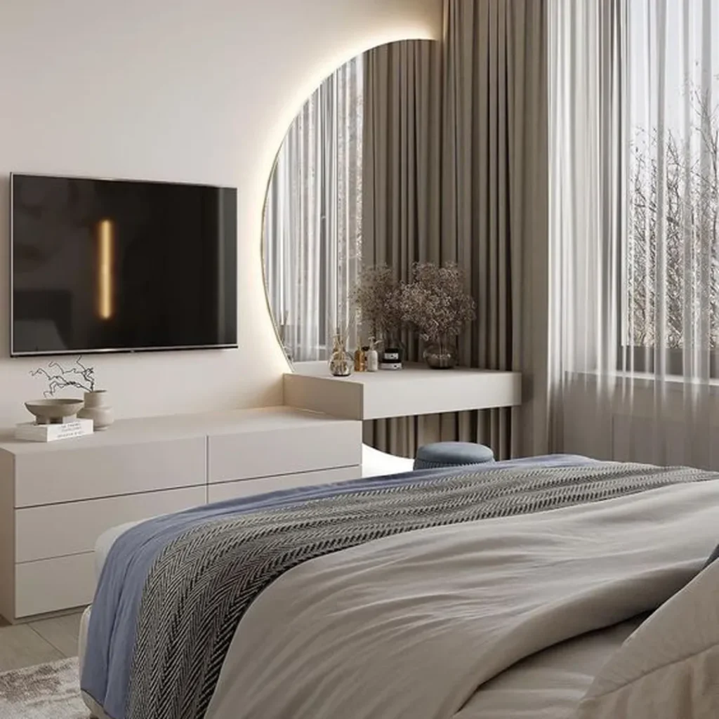 منحصر بفرد ترین مدل های دکوراسیون اتاق خواب با رنگ طوسی