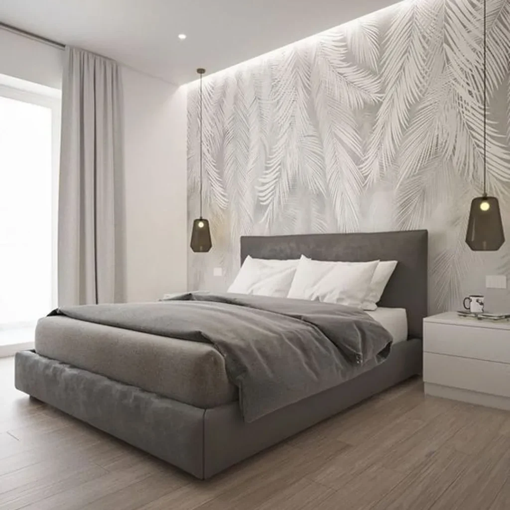 بینظیر ترین مدل های دکوراسیون اتاق خواب با رنگ طوسی