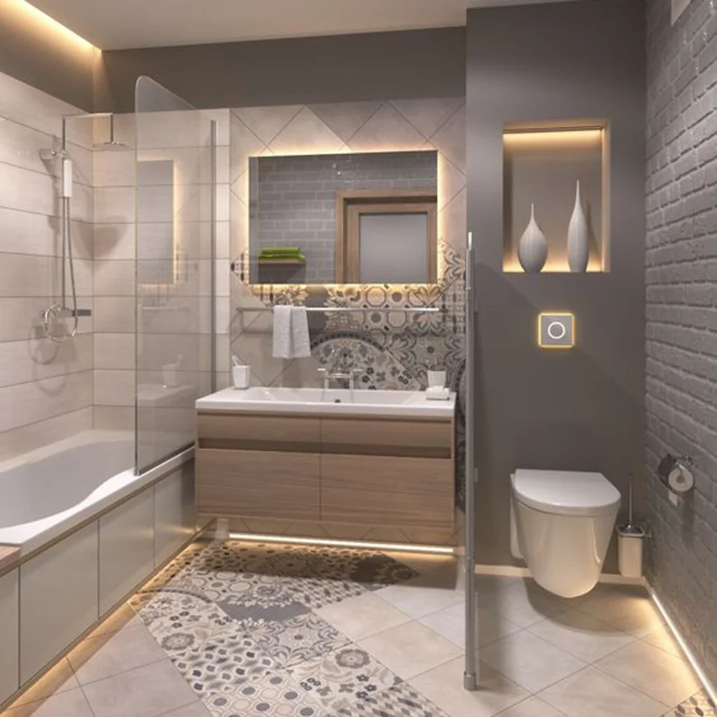 لاکچری ترین مدل‌های طراحی داخلی حمام و دستشویی