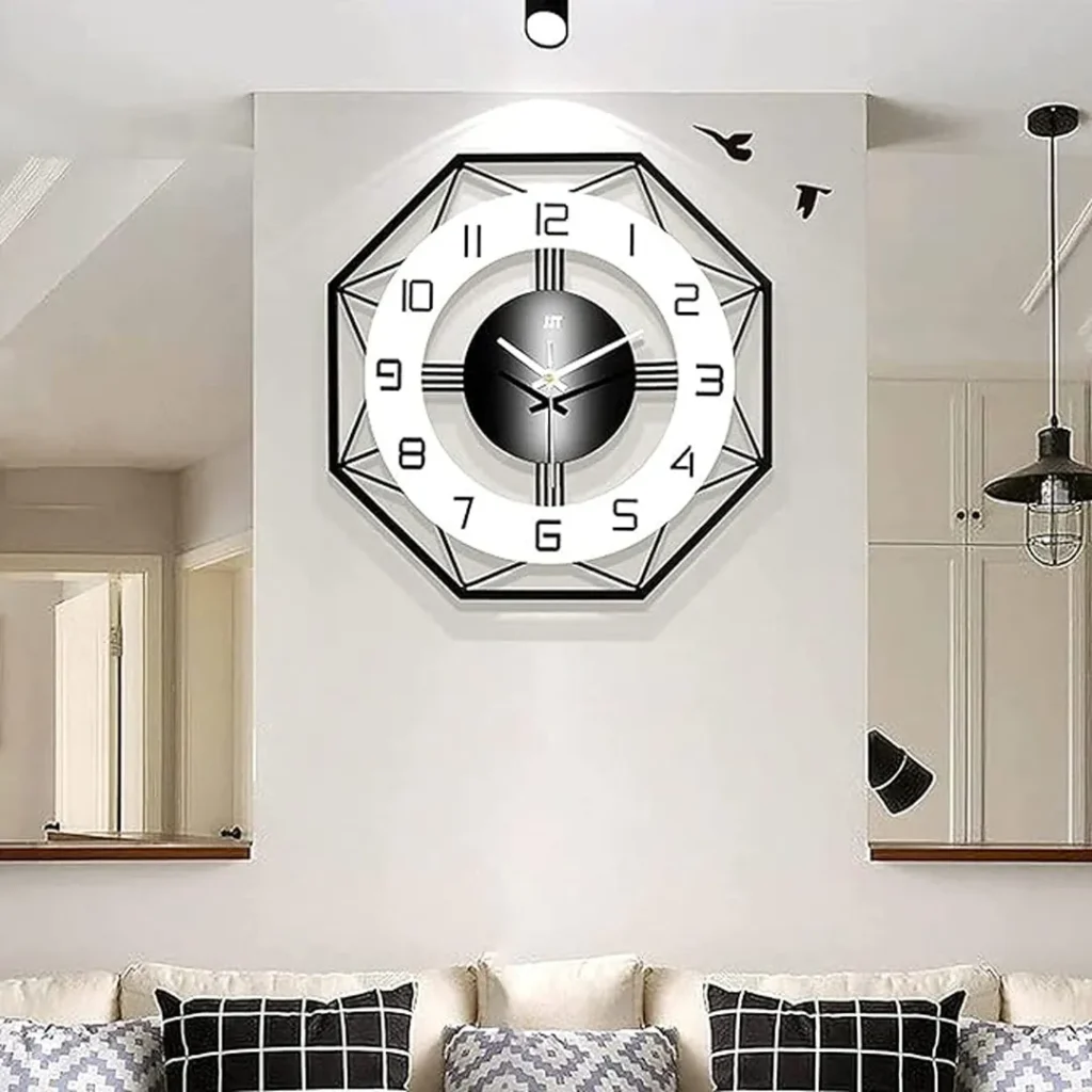 جذاب ترین مدل های ساعت دیواری مخصوص اتاق نشیمن