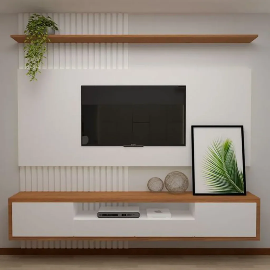 بروز ترین مدل های طراحی دیوار TV مدرن