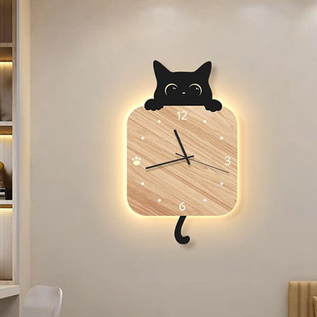 مدل های کیوت ساعت دیواری برای اتاق خواب