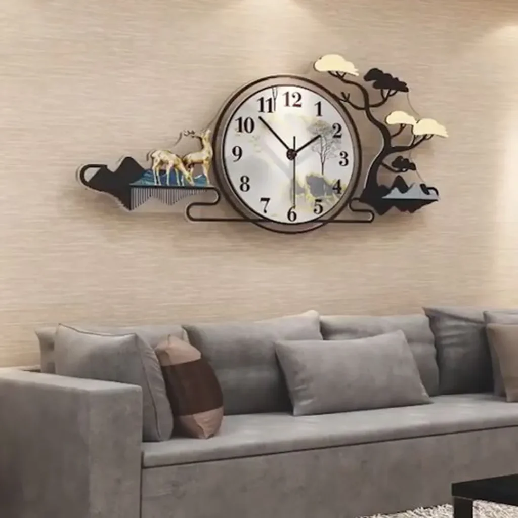 منحصر بفرد ترین مدل های ساعت دیواری مخصوص  اتاق نشیمن