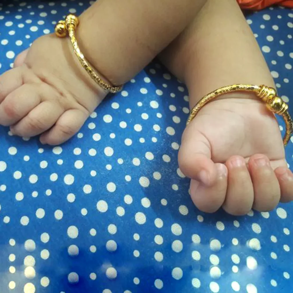 دستبند نوزادی لاکچری