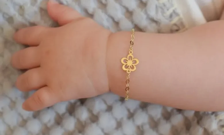 مدل های جذاب دستبند نوزادی