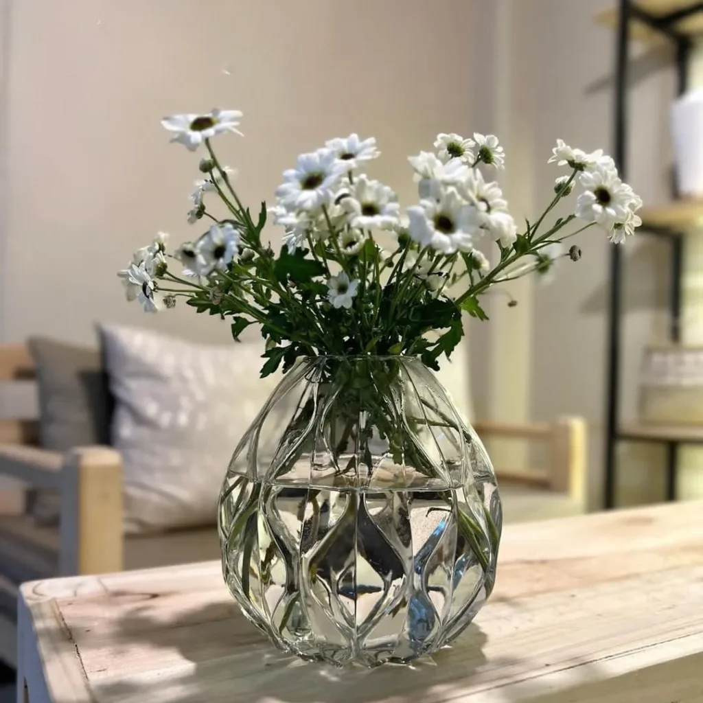 مدل گلدان شیشه ای زیبا