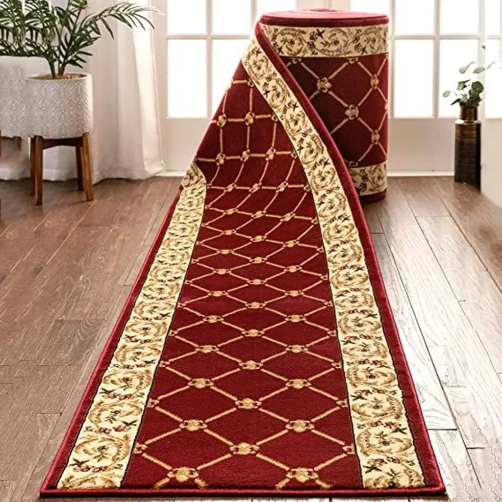  فرش قرمز شیک مخصوص راهرو