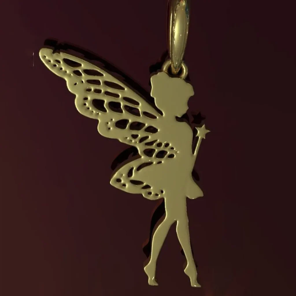 مدل گردنبند با طرح فرشته شیک
