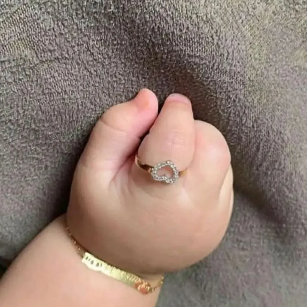 مدل انگشتر نوزادی زیبا