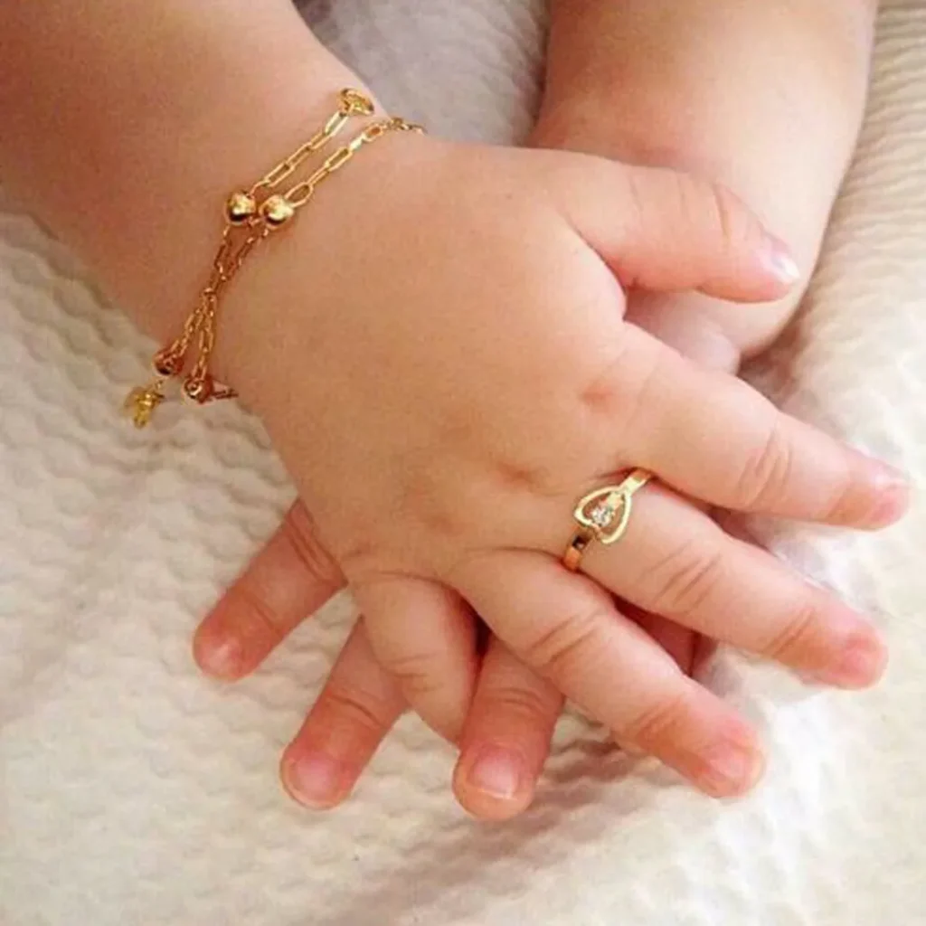 مدل دستبند نوزادی قشنگ