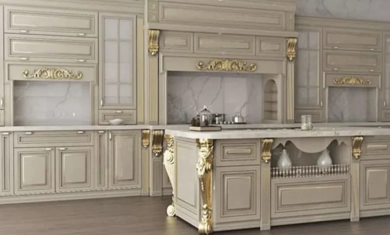 مدل های کابینت آشپزخانه طرح رومی