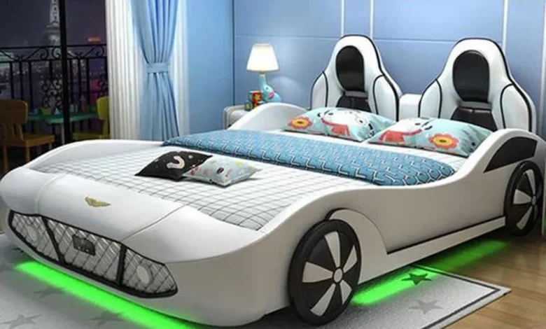 جذاب ترین مدل های تخت خواب بچگانه طرح ماشین