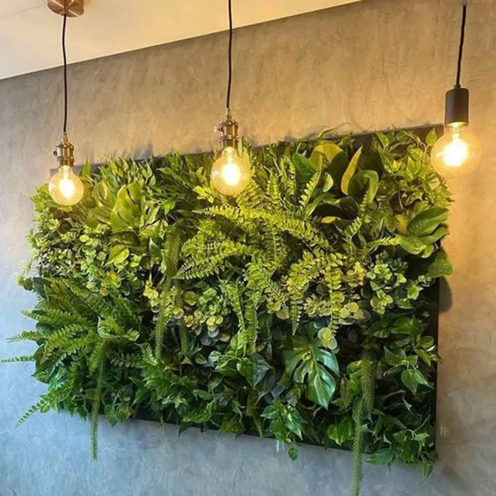 ایده های شیک تزئین دیوار با گیاه مصنوعی