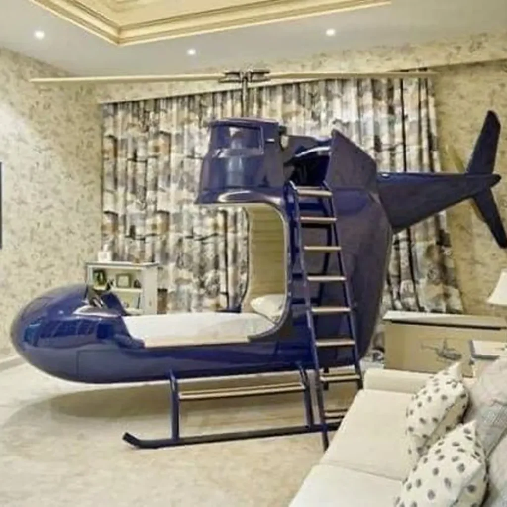 شیک ترین مدل های تخت خواب شکل هواپیما