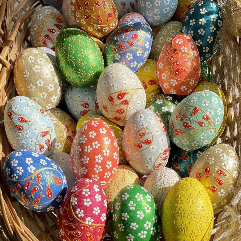 ایده های زیبا تخم مرغ رنگی برای عید 1403