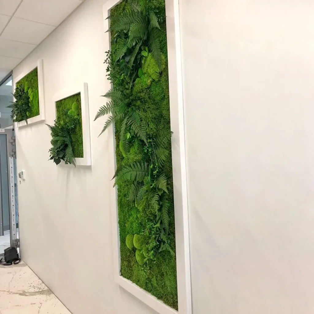 ایده های زیبا تزئین دیوار با گیاه مصنوعی