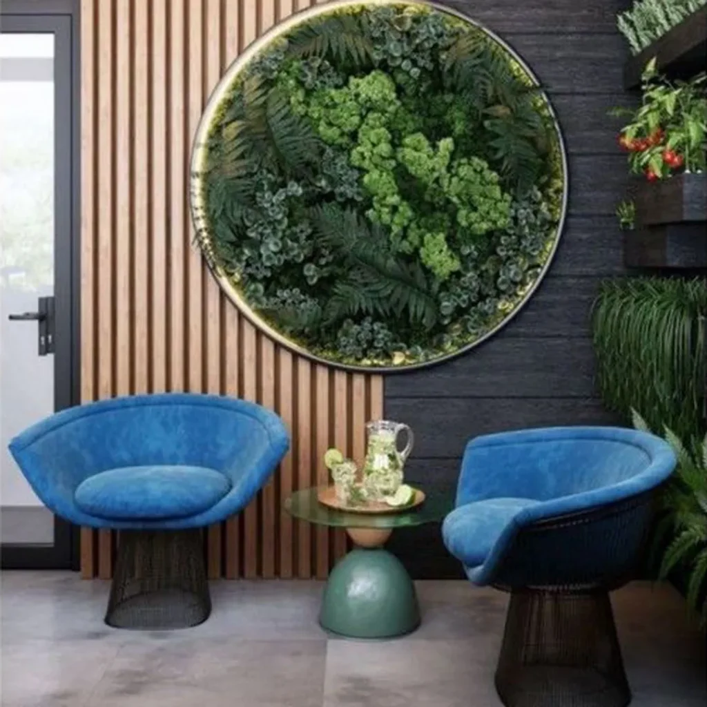 ایده دکوراسیون خانه با گیاهان مصنوعی زیبا