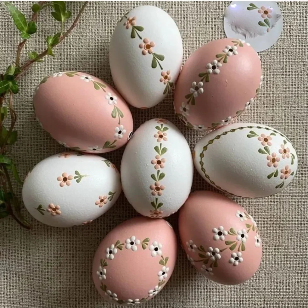 تخم مرغ رنگی عید 1403 خوشگل