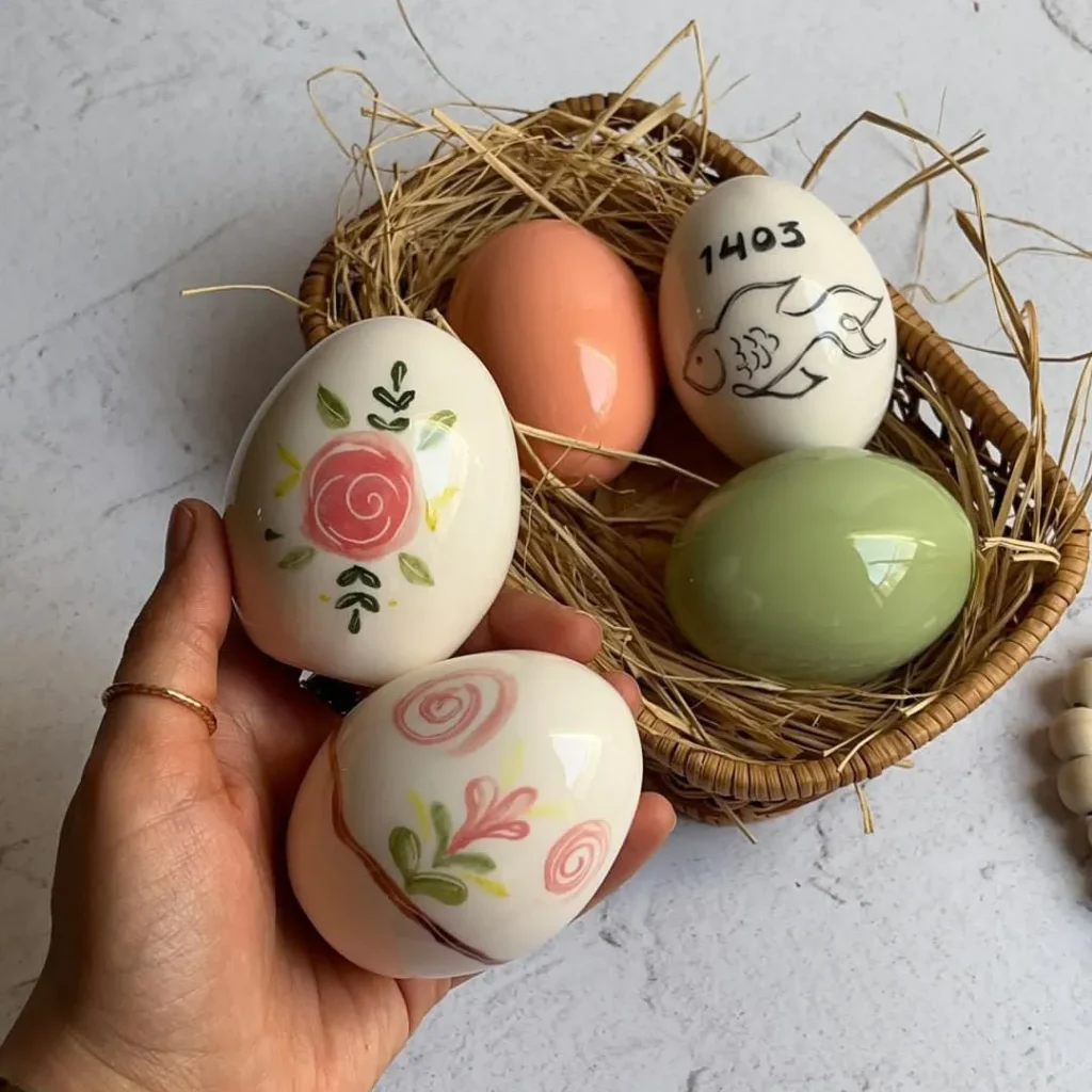 تخم مرغ رنگی عید 1403 جدید