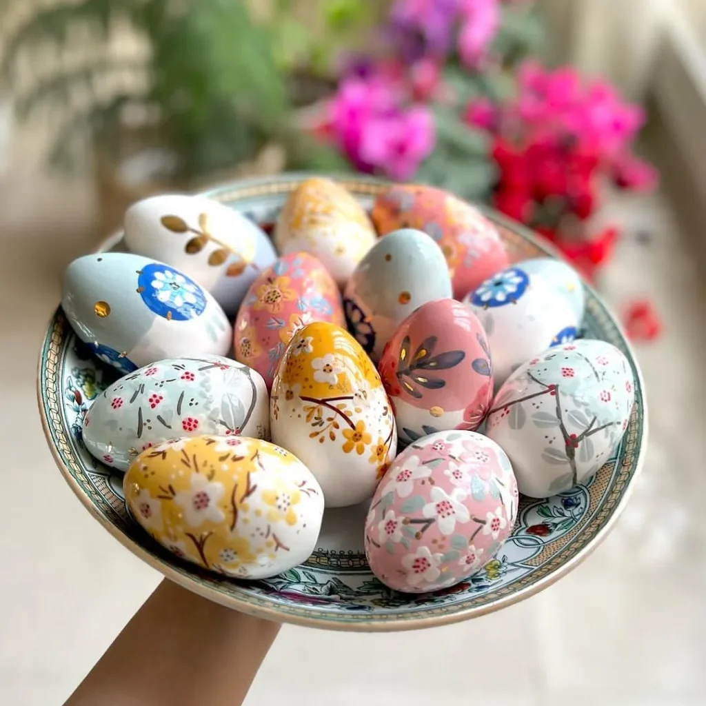 تخم مرغ رنگی عید 1403 بروز