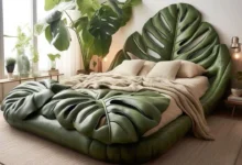 جالب ترین مدل های تخت خواب به شکل برگ