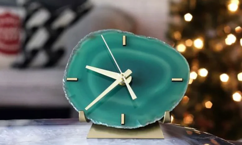 شیک ترین مدل های ساعت رومیزی رزینی