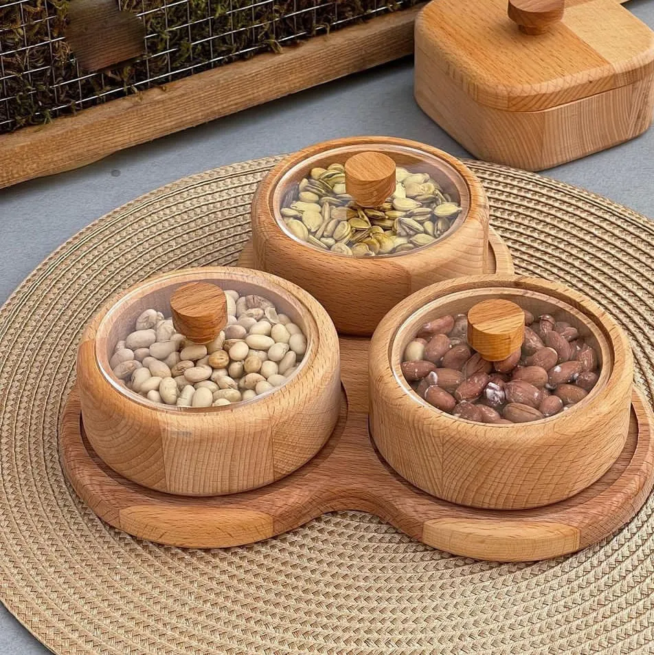 مینیمال ترین مدل های ظروف چوبی دستساز