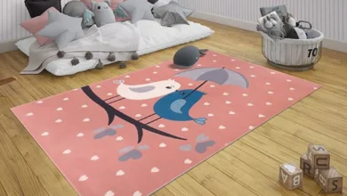 جدید ترین مدل های فرش اتاق کودک