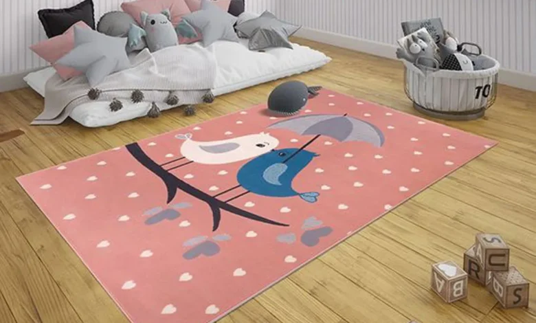جدید ترین مدل های فرش اتاق کودک