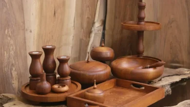 جدید ترین مدل های ظروف چوبی