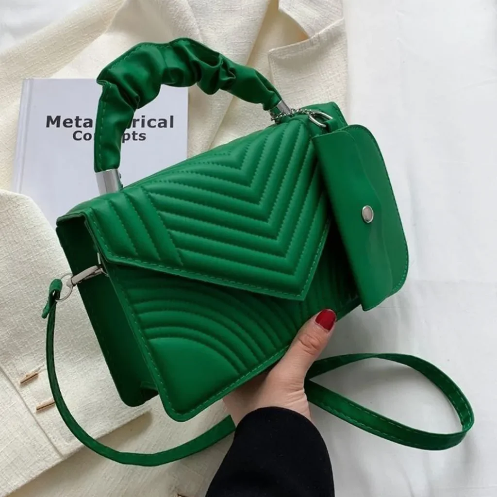 جذاب ترین مدل های کیف دخترانه به رنگ سبز پولداری
