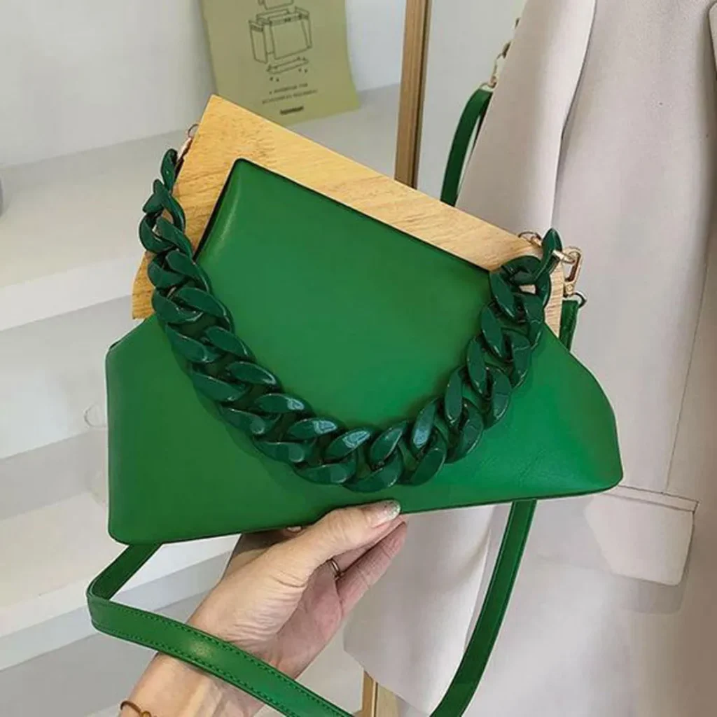 خوشگل ترین مدل های کیف دخترانه به رنگ سبز پولداری